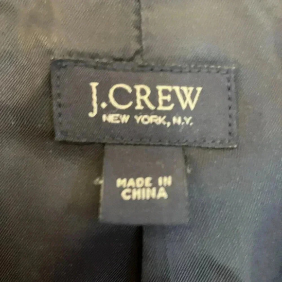 J.Crew Men Y2K Vintage Ludlow 100% Cashmere 2 Button Jacket Size 40R Blue FA EXC - Picture 7 of 12